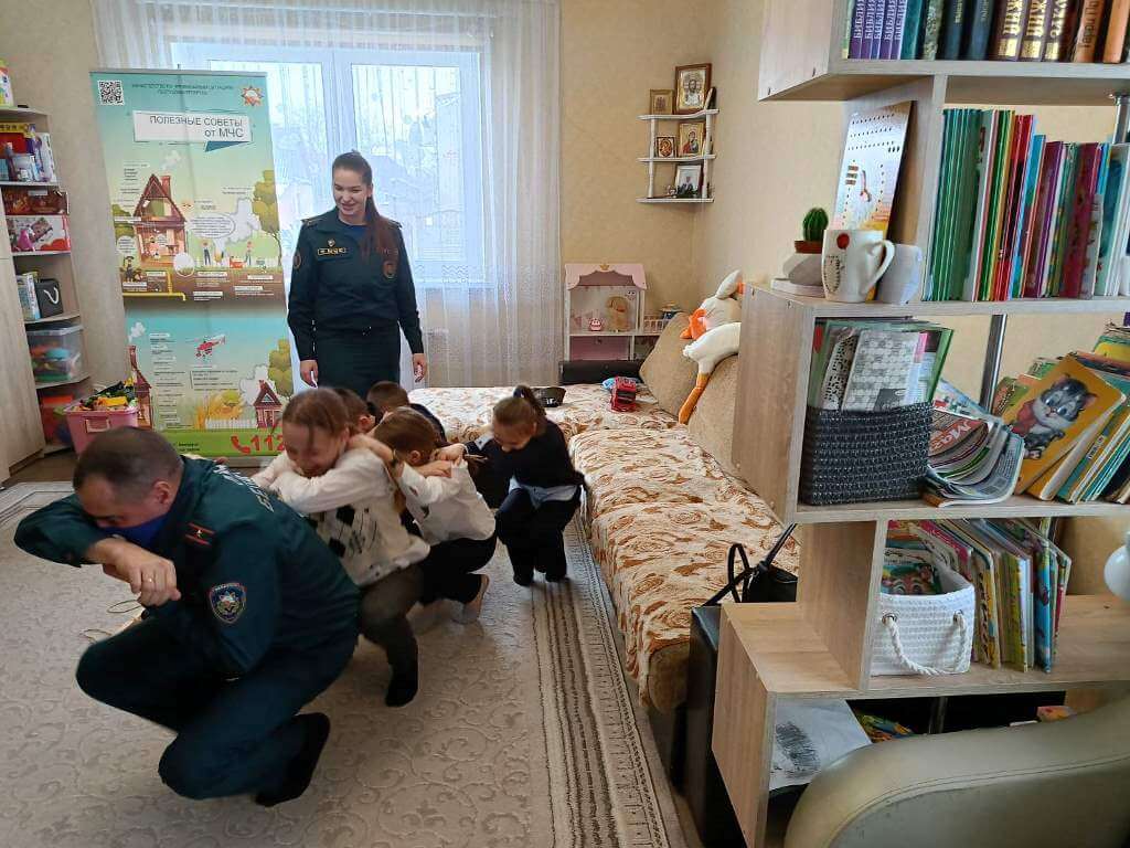 Профилактическая работа с многодетными семьями МЧС Барановичи